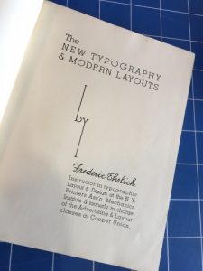 The New Typography & Modern Layouts