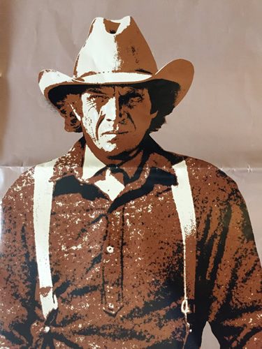 Steve McQueen, rare movie poster, Tom Horn