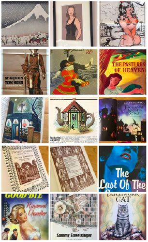 Illustrated books, posters and collectables