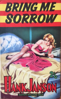 Hank Janson paperback, Bring Me Sorrow