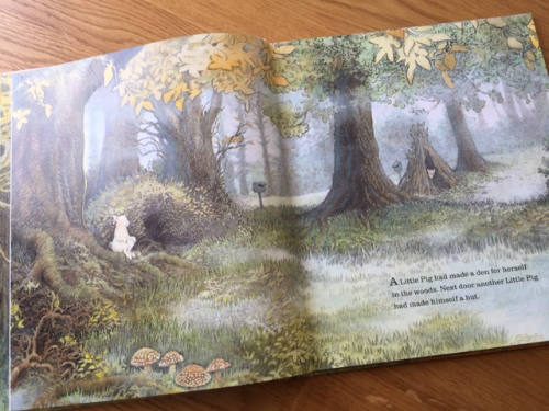 A House in the Woods, written and illustrated by Inga Moore