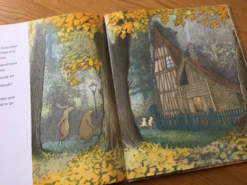 A House in the Woods, written and illustrated by Inga Moore