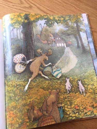 A House in the Woods, written and illustrated by Inga Moore
