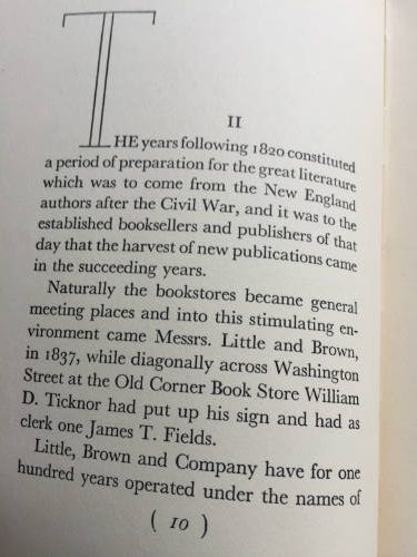 One Hundred Years of Publishing, Little, Brown and Company, Boston