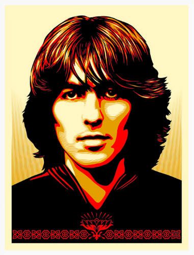 'Poster For George' Shepard Fairey