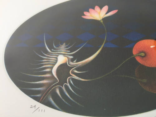 Japanese artist Nobuo Satoh, Mezzotint