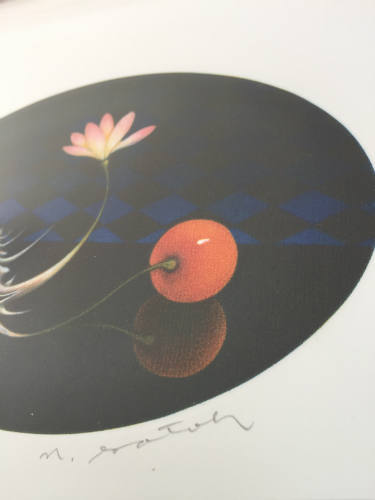 Japanese artist Nobuo Satoh, Mezzotint