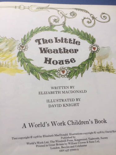 The Little Weather House, illustrated by David Knight