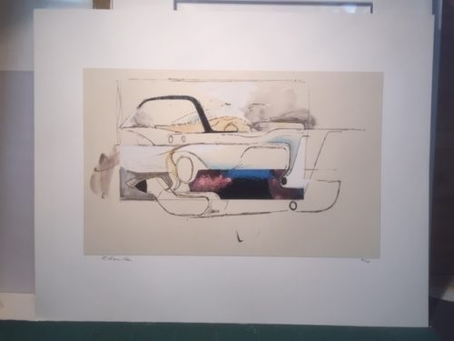 Richard Hamilton screenprint, Hers is a Lush Situation