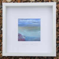 Painting of Pothcurno East beach, Cornwall