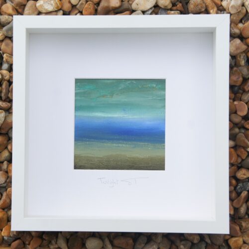 Painting of Twilight in Cornwall